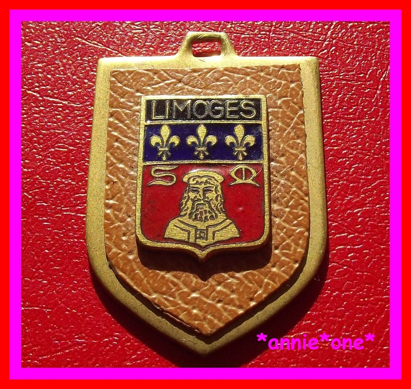 ê§ Vintage AnhÃ¤Nger Frankreich Haute Vienne Hl. Martialis 1. Bischof V. Limoges ê§