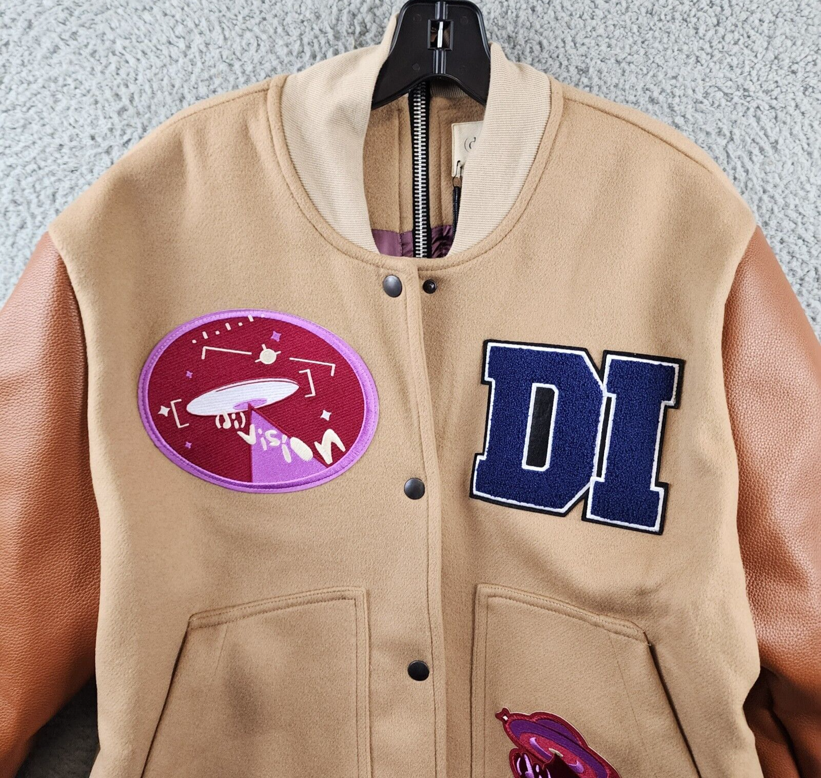 22AW　division PLUTO VARSITY JACKET　スタジャン 22AW division PLUTO VARSITY JACKET スタジャン