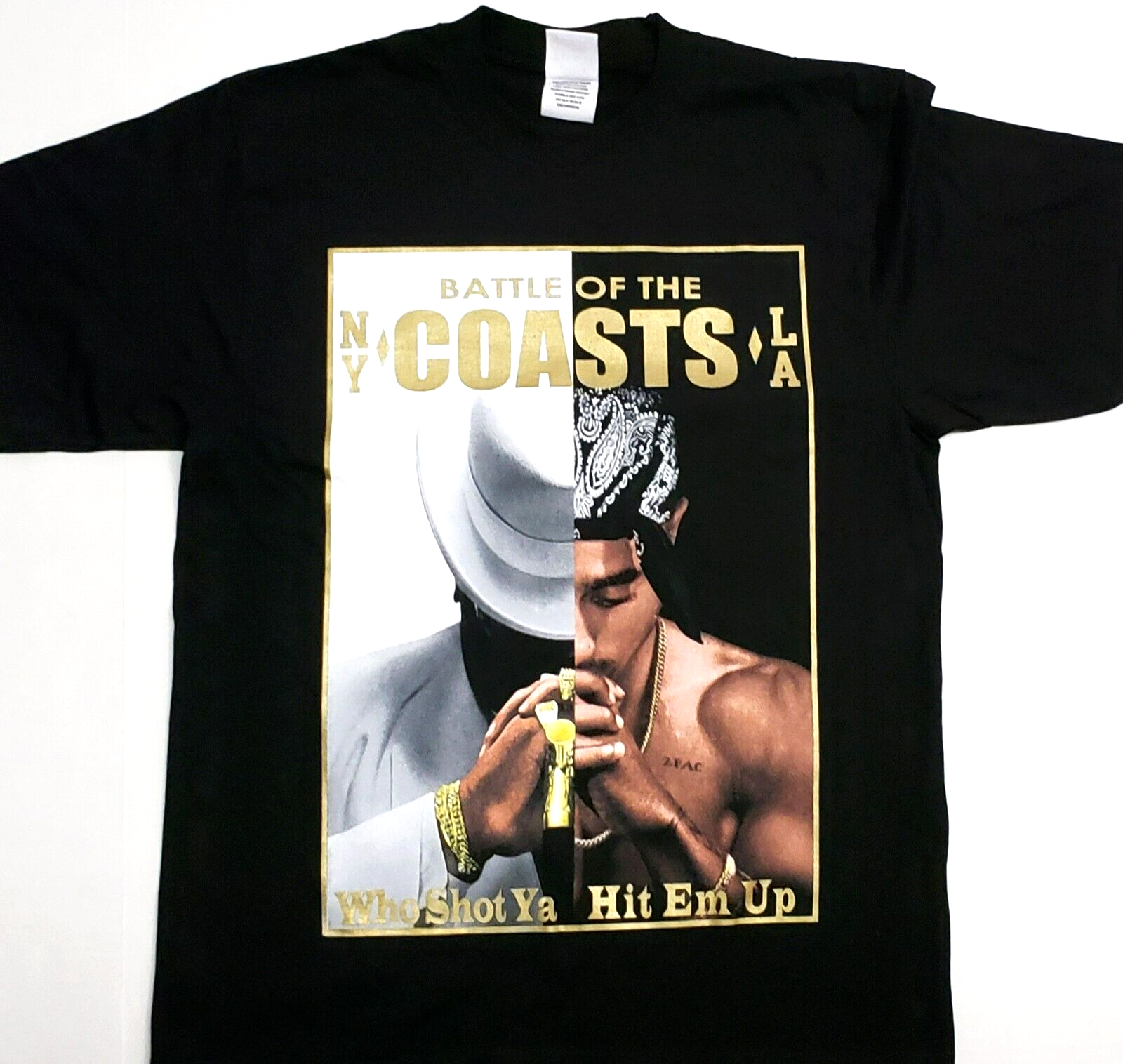 2Pac Notorious B.I.G. Tシャツ Tupac Shakur Biggie Smalls T-shirt 2Pac Notorious B.I.G.