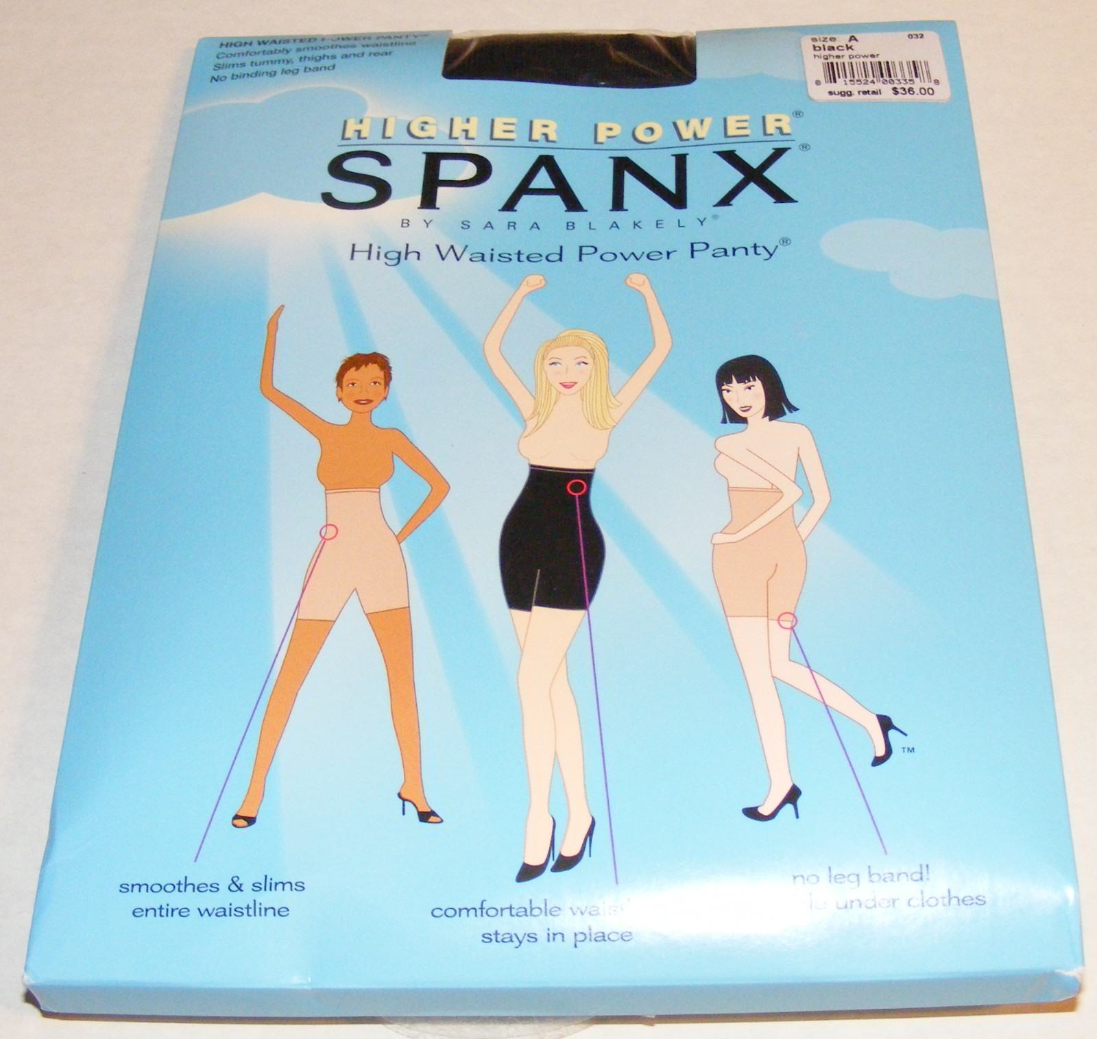 Spanx Higher Power High Waisted Panty Slimming Smoothing Dance Performance