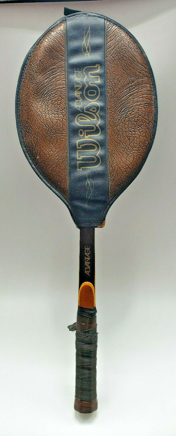 Wilson ADVANTAGE ビンテージ アンティーク Vintage Wilson Advantage Strata-Bow Wood Tennis Racquet