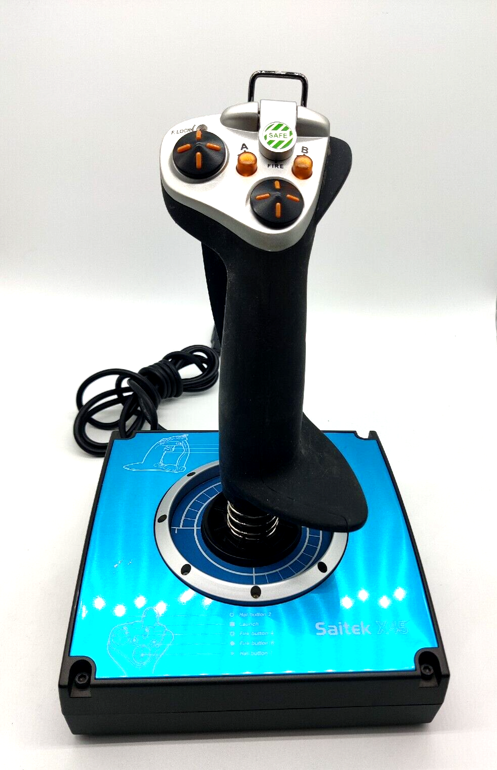 Saitek X45 Advanced Game Flight Stick Controller TESTED JOYSTICKのeBay公認