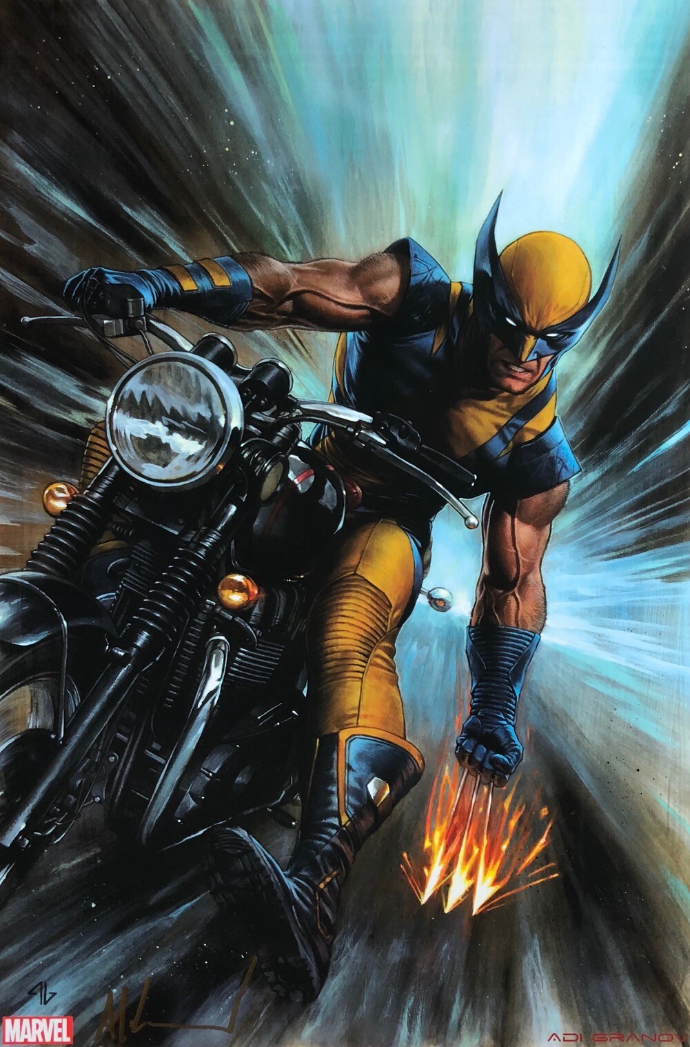 Wolverine Adi Granov表紙 2冊 アメコミリーフ Wolverine Adi Granov表紙 2冊 アメコミリーフ