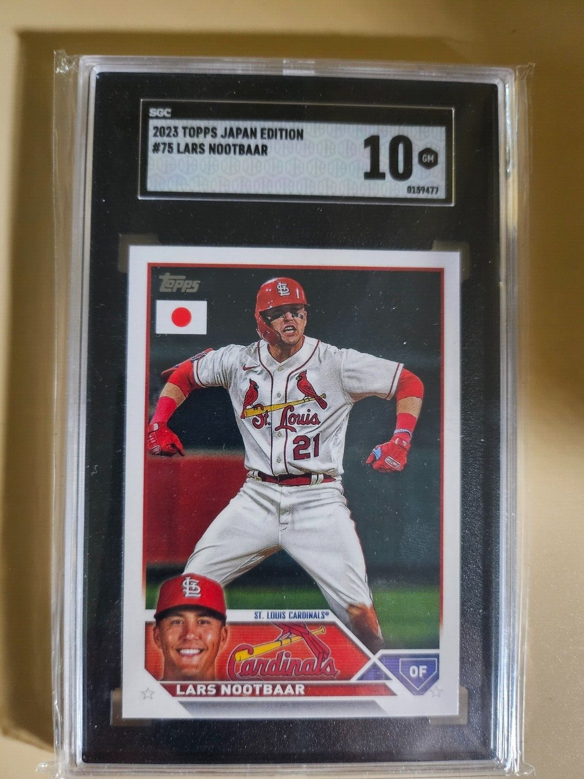 2023 topps japan edition LARS NOOTBAAR美品 2023 Topps Now #WBCJPN-2 Lars Nootbaar Team Japan Blue 11/49