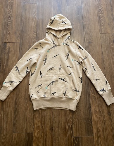 Drop Dead Ak-47 Hoodie DeadStock Rare Vintage Archive Emo
