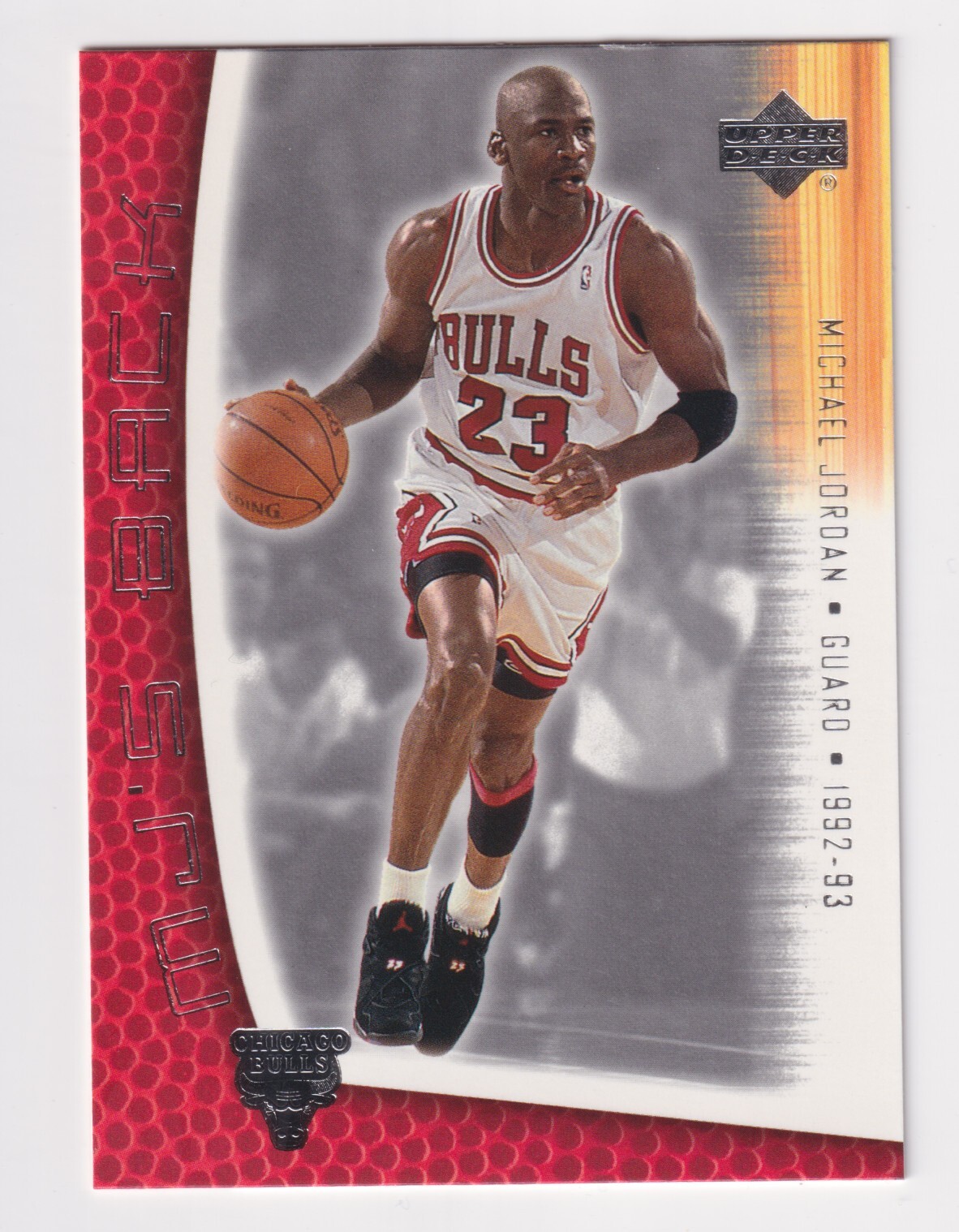 2001-02 Upper Deck MJ'S BACK #MJ-59 MICHAEL JORDAN Chicago