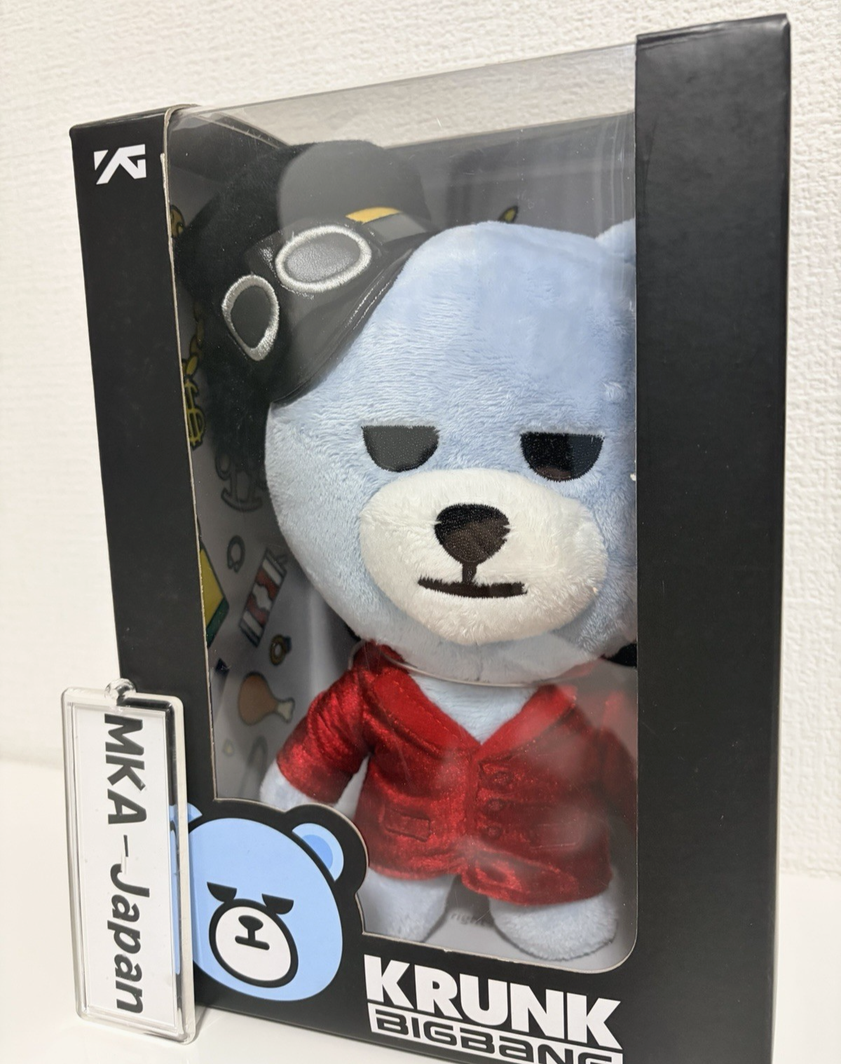 KRUNK BIGBANG TOP BIGBANG Official YG Bear Plush toy FANTASTIC