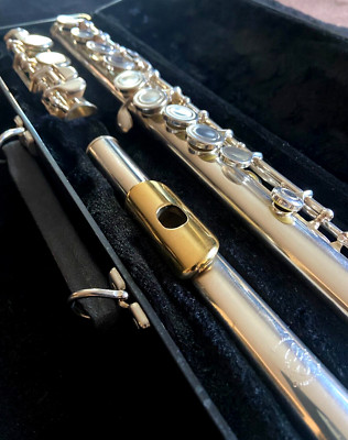 GEMEINHARDT 50 SERIES FLUTE OFFSET G, C FOOT VIDEO DEMO OVERHAULED