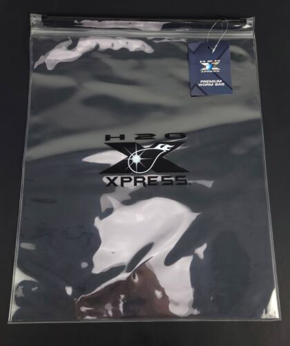 H2O Xpress Premium Worm Bag Clear Waterproof 20.5