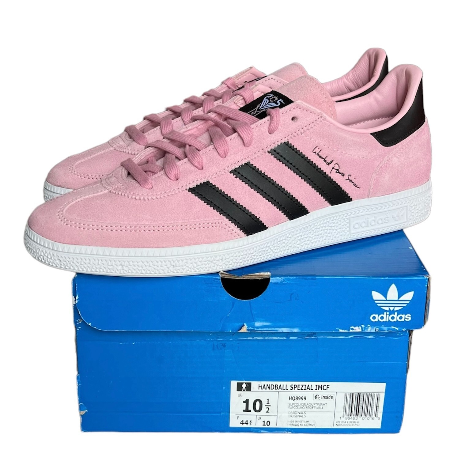 Size 10.5 Adidas Handball Spezial x Inter Miami CF Home Kit