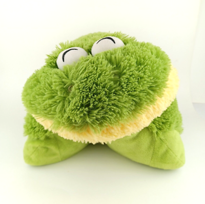 Pillow Pets Green Frog Plush Stuffed Animal 18