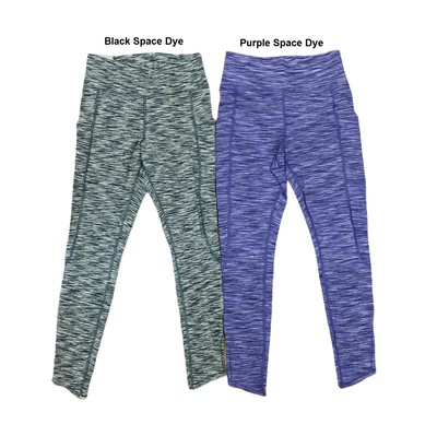 

Женские повседневные эластичные леггинсы с высокой талией и карманами Members Mark