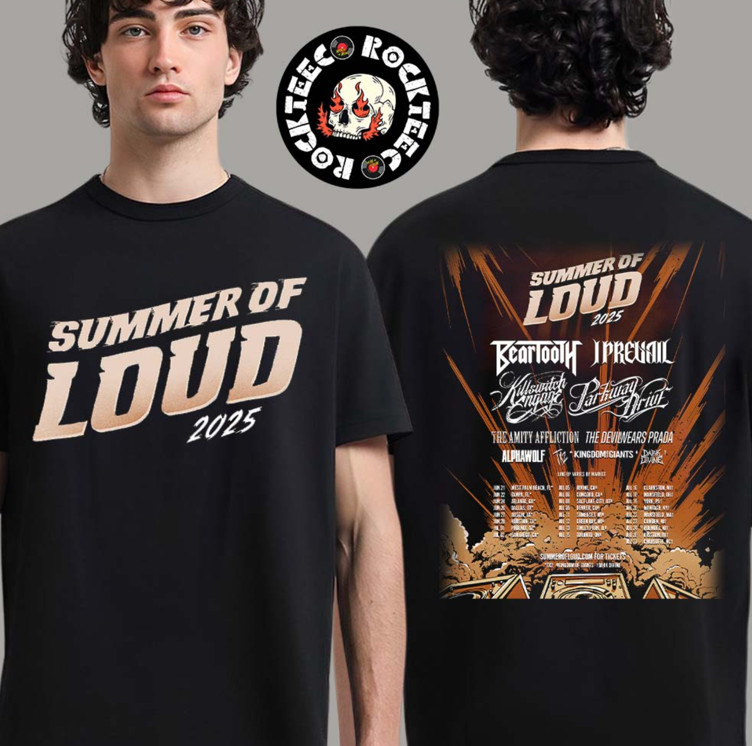 ★2025SS新作★DUNST★SUMMER HOLIDAY SURF BOARD T-SHIRT Amazon.com: Surf Tropical Surfing Summer Surfboard Retro T