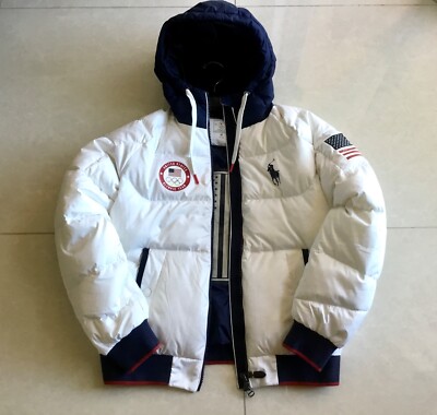 Polo Ralph 2018 USA Olympic Heated Down Jacket RRL Stadium P wingのeBay公認海外通販｜セカイモン