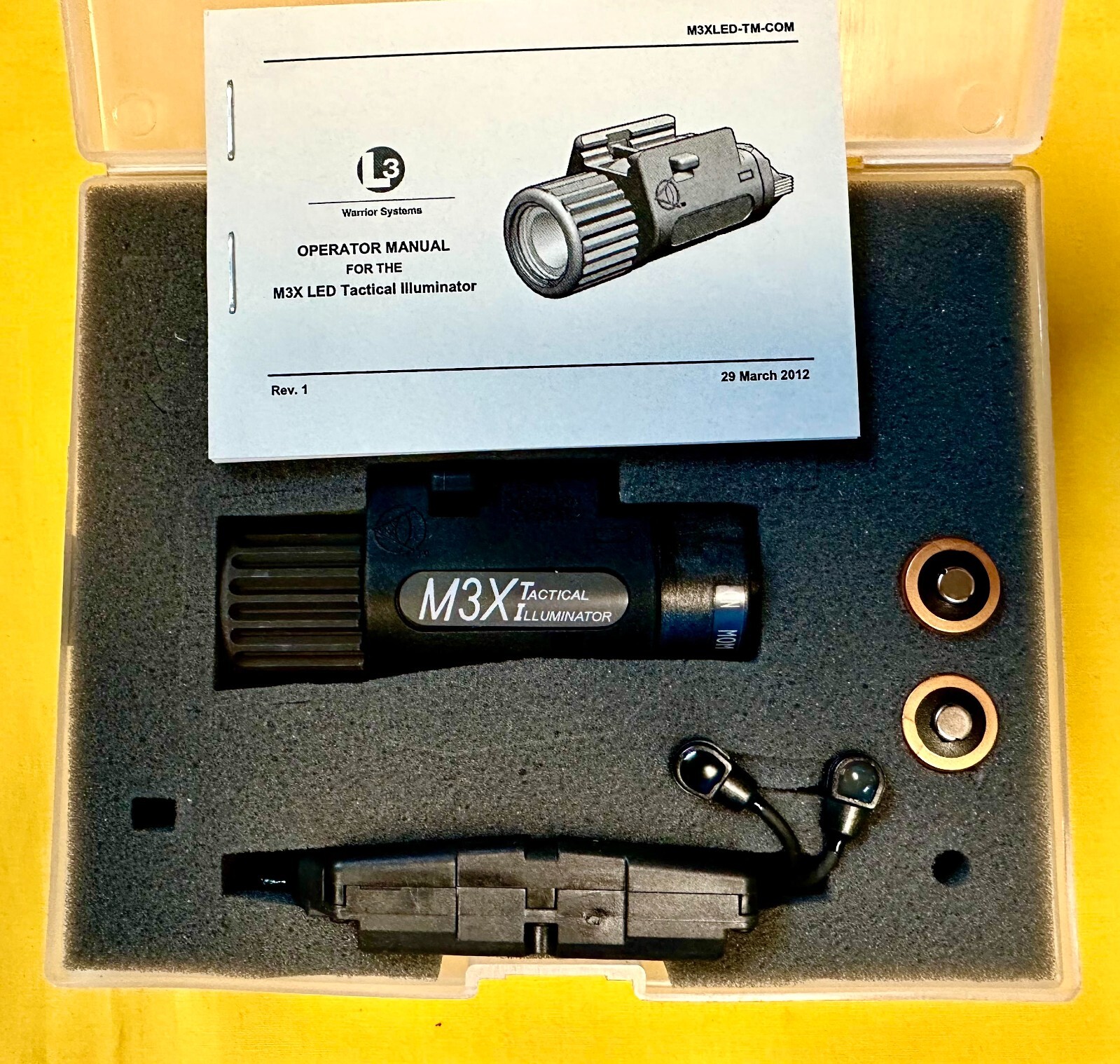 実物 放出品 INSIGHT M3X タクティカルライト Element Insightタイプ M3X タクティカルライト IRフィルター