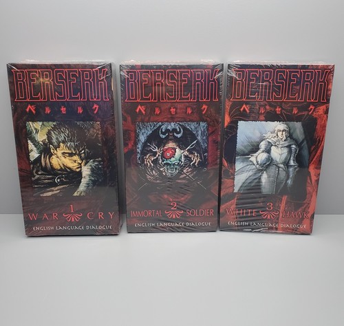最終値引き価格 狂ったアニメvhsロット1 2 3つのアニメ作品 米国の イギリスのダビング 未開封 定番から人気の限定 Agisa Bsi Com Br