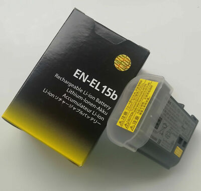 EN-EL15B Battery For Nikon D7100 D7000 D800 D810 D750 Z7 Z6 V1