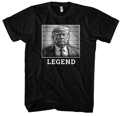 Legend Mugshot T-Shirt | Donald Trump T-Shirt USA President Republikaner America