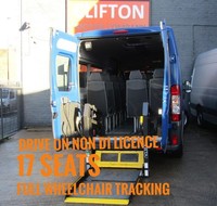 2014 Peugeot Boxer 17 Seater Minibus. Wheelchair Lift. 19014 Miles. WAV. 17 Seat