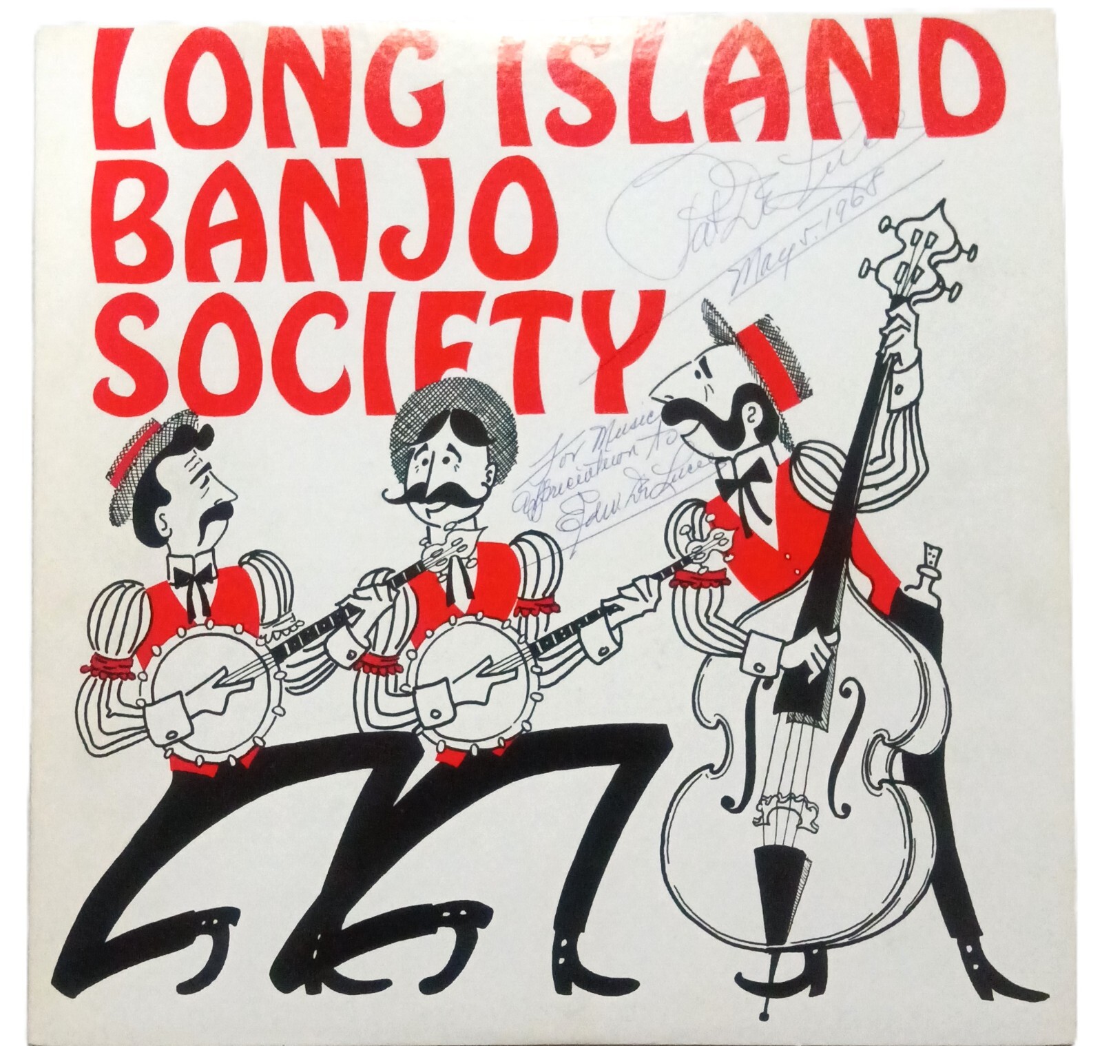 LONG ISLAND BANJO SOCIETY 1960's MONO LP RECORD VINYL NM | eBay