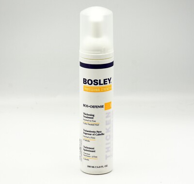 BOS-DEFENSE by Bosley Pro THICKENING TREATMENT for Color Treated Hair 6.8 oz