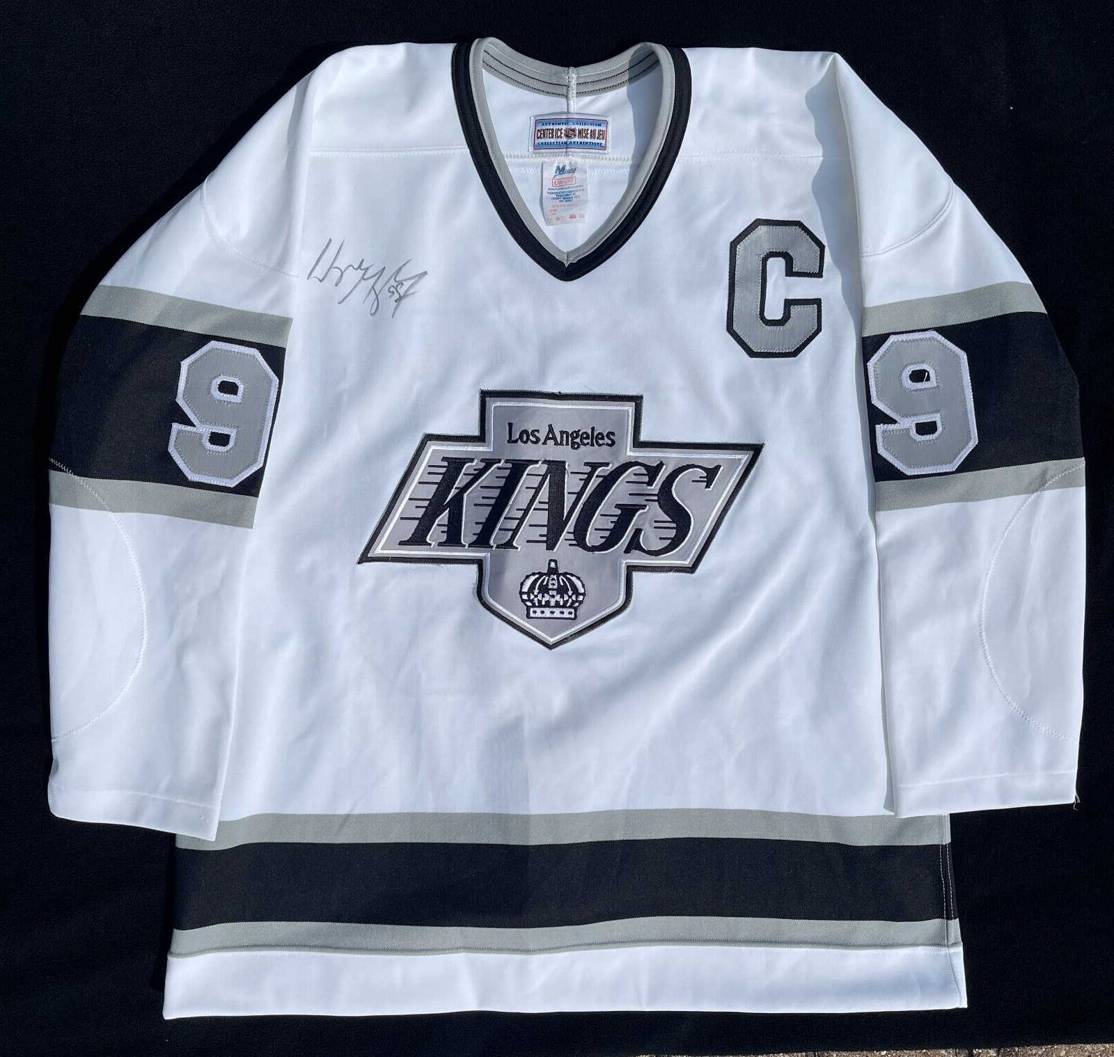 Wayne Gretzky Signed Los Angeles Kings Authentic CCM Maska Jersey 48 LA JSA  COA