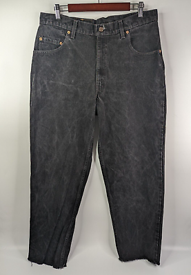 Black levi's 560 top comfort fit jeans