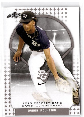 2018 Leaf Perfect Game National Showcase - Damon Fountain #191