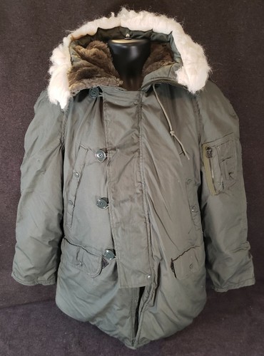 デッドストック schott n-3b extreme cold weather Schott NYC - Men's Nylon Flight Satin N-3B Jacket 9238