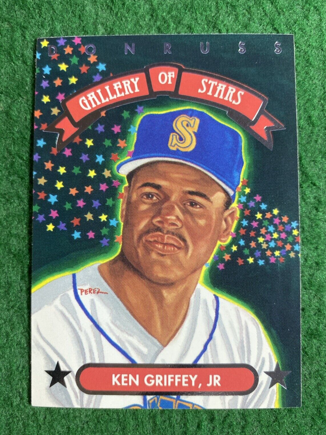 Ken Griffey Jr. サイン入りカード 1992 グリフィー 1992 Donruss Gallery Of Stars #GS8 Ken Griffey Jr Seattle