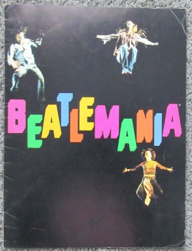BEATLEMANIA 1979 OFFICIAL ORIGINAL TOUR PROGRAM BOOK COLOR PHOTOS NEW YORK