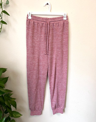 Band of Gypsies Womens Pink Jogger Pants S 