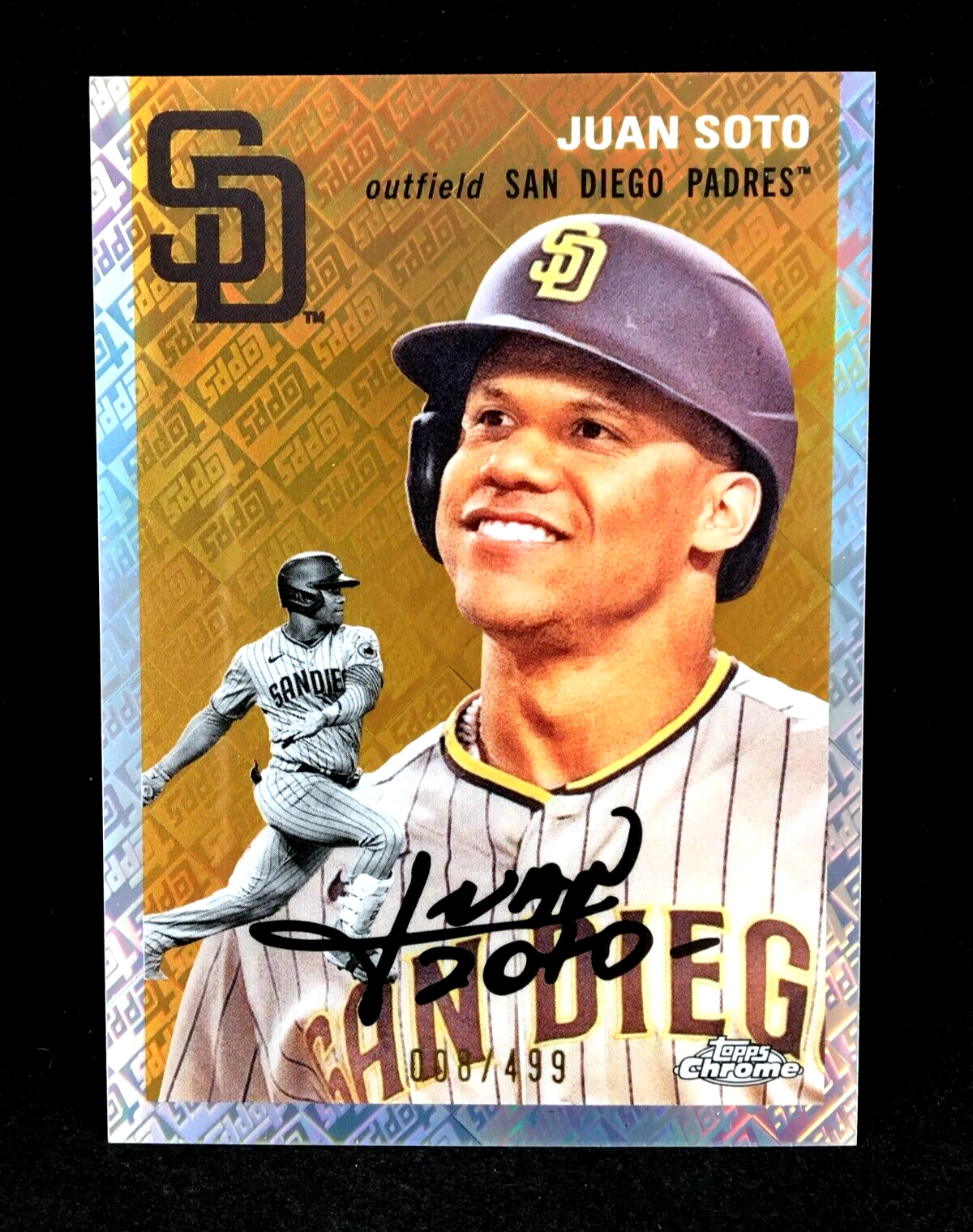 Juan Soto 2023 Topps Chrome Platinum Anniversary TOPPS REFRACTOR