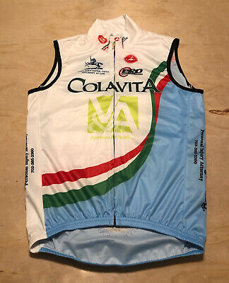 Y170 Colavita Cycle Jersey Shirt Castelli Size XS Sleeveless