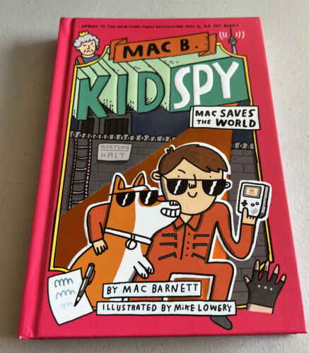 Mac B. , Kid Spy #6 by Mac Barnett (2021, Hardcover) 9781338742459 | eBay Mac B. , Kid Spy #6 by Mac Barnett (2021, Hardcover) 9781338742459 | eBay