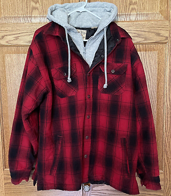 Men's jacket cheap hoodie combo