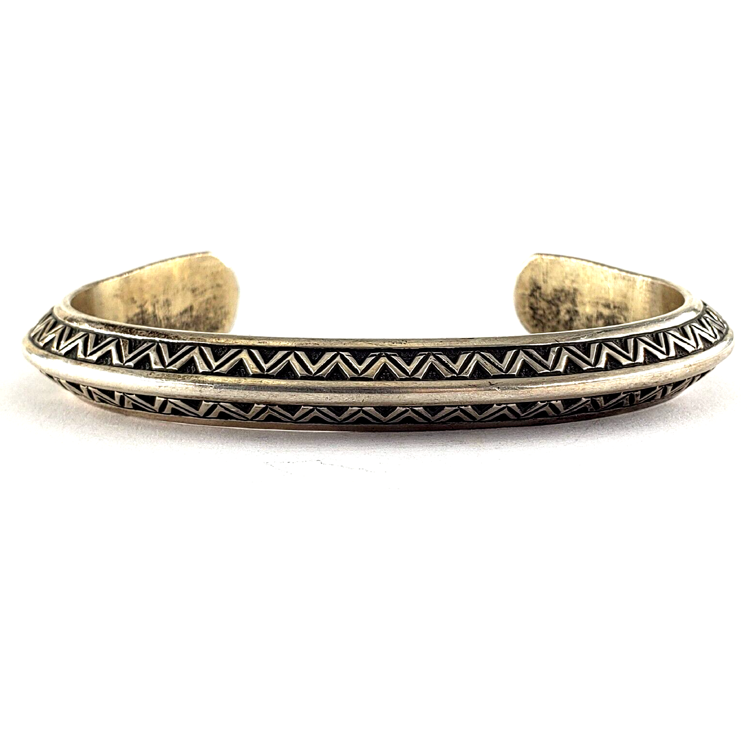 アクセサリー VT navajo bangle vintage Vintage Huge Sterling Silver Navajo Turquoise Watch Bangle