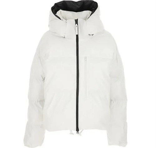

Женская короткая куртка-пуховик Adidas Stella McCartney, облачно-белый цвет