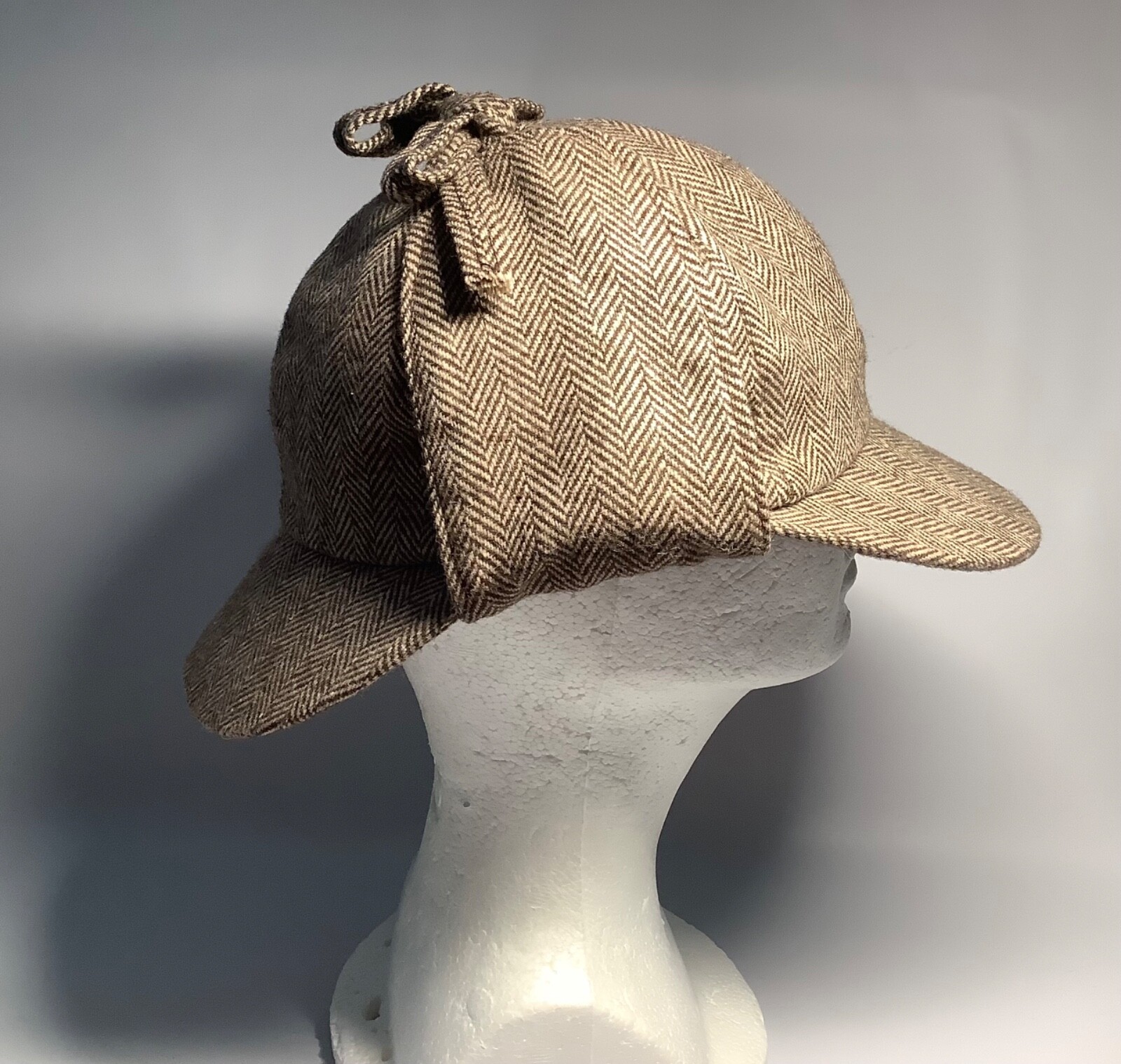 Brown Hat☆Sherlock Ear Cap TE03425BARKBRACKENCHK_2.jpg