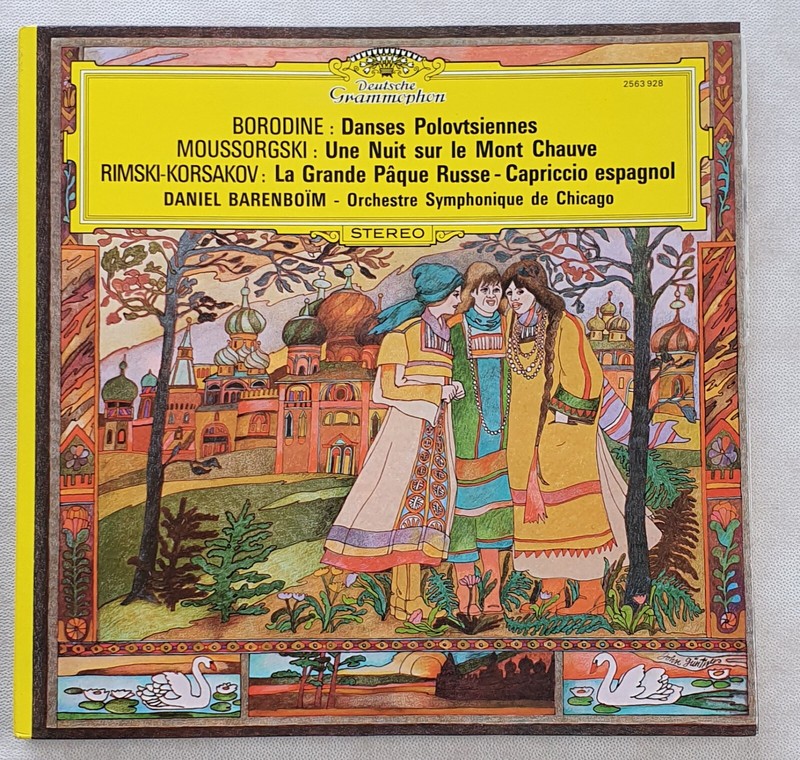 Vinyle 33t   Borodine Moussorgski Rimski Korsakov Barenboim D.Grammop 2563928
