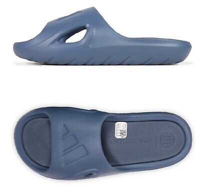 Adidas Men ADICANE Slide Slipper Shoes Navy Running GYM Swim Sandals IE7898