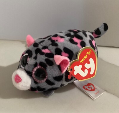 2016 Teeny Ty Stackable Plush MILES the LEOPARD - 4  NEW