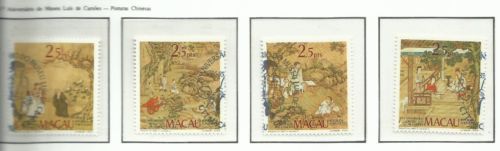 First Day of Issue Historical Figures Macau Stamps