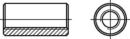 Gewindehülsen aus Stahl