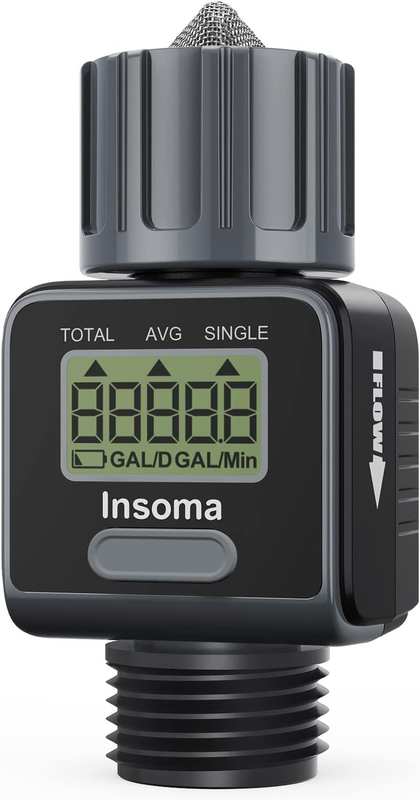 Measure Water Consumption Flow Rate 3/4 Inch