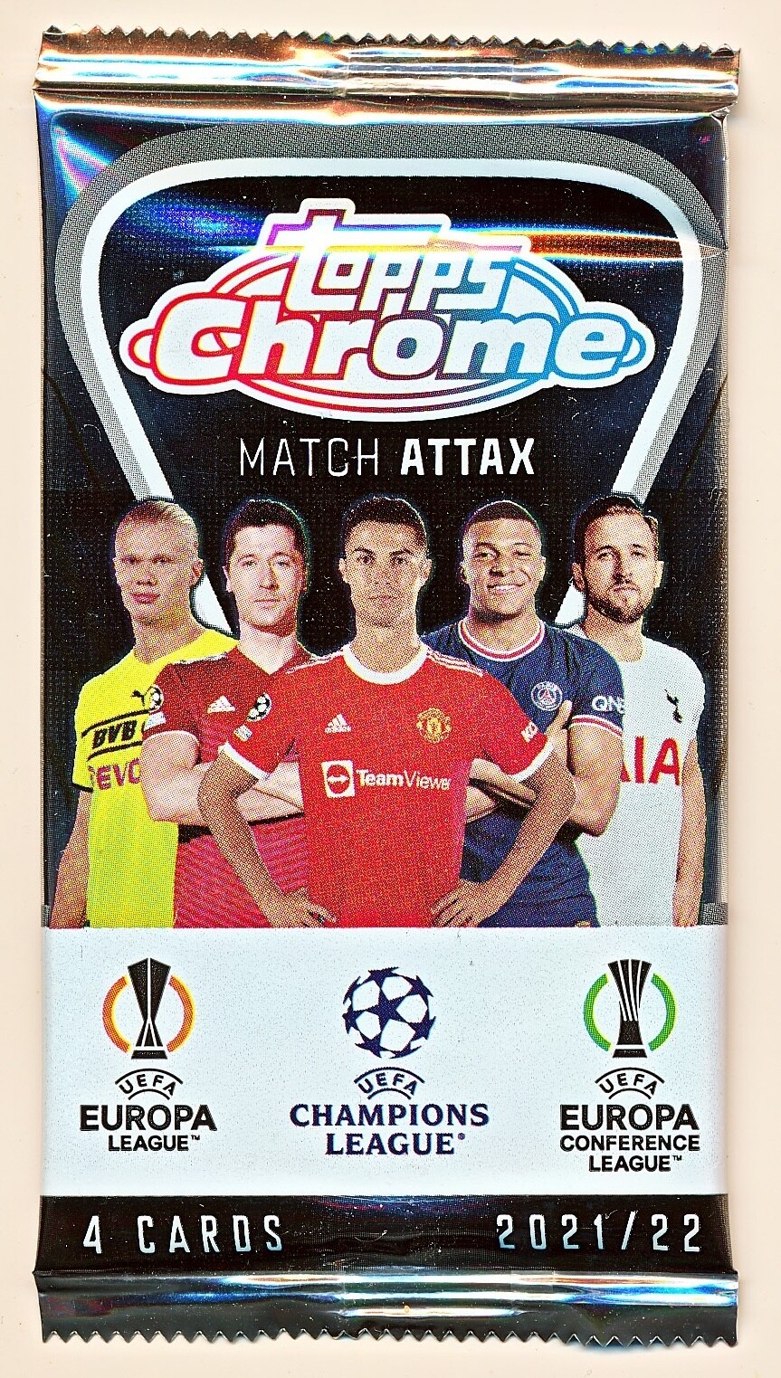 x5) 2021-22 Topps Chrome Match Attax Champions League UCL