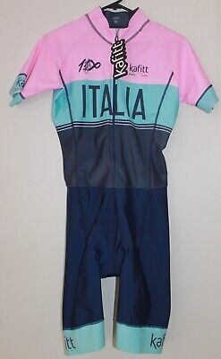 Kafitt Cycling Skinsuit Italia Women's Size XLarge Life Of Bikes BNWT RRP $226