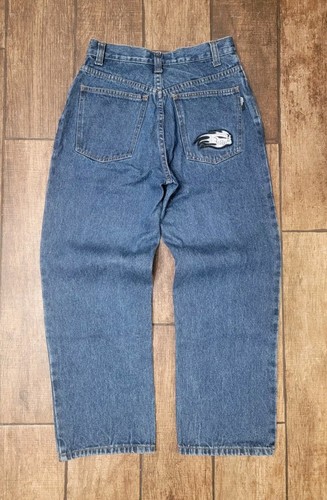 Vintage No Fear Jeans 27x25 Skull Embroidered Skater