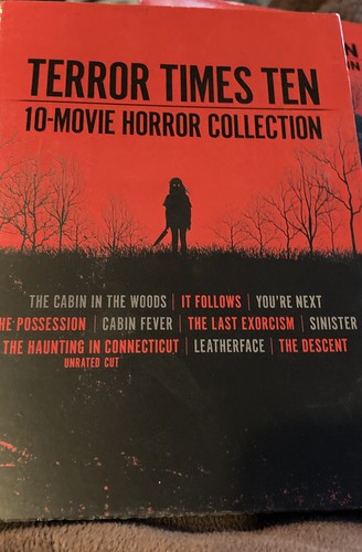 Terror Times Ten - 10 Movie Horror Collection (DVD, 2021