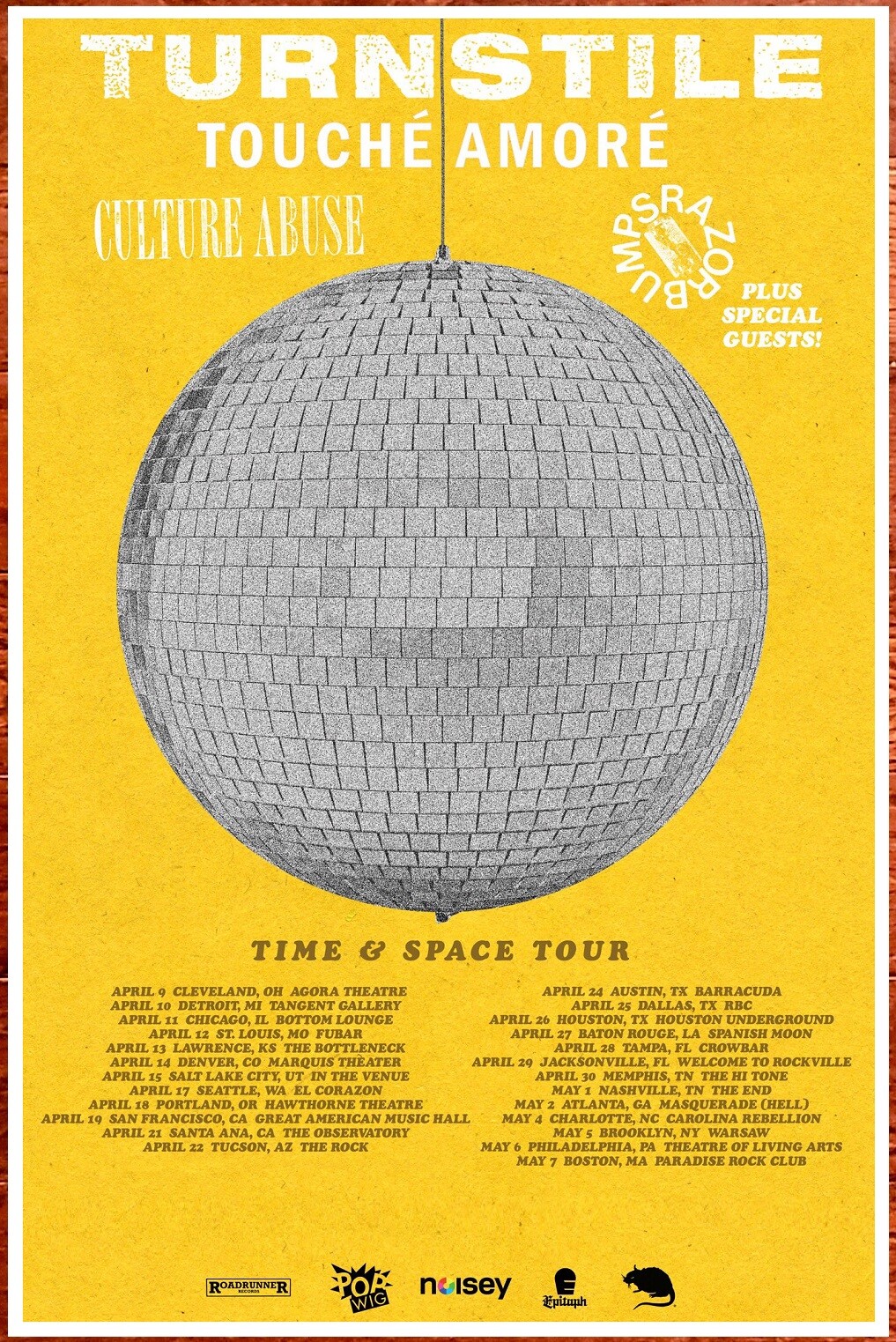 the Timers ポスター Official Primus Gig Poster - 8.5.24 show - Cuyahoga Falls